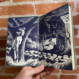 The Clue of the Leaning Chimney - Nancy Drew - Carolyn Keene - 1949 Grosset & Dunlap Hardback