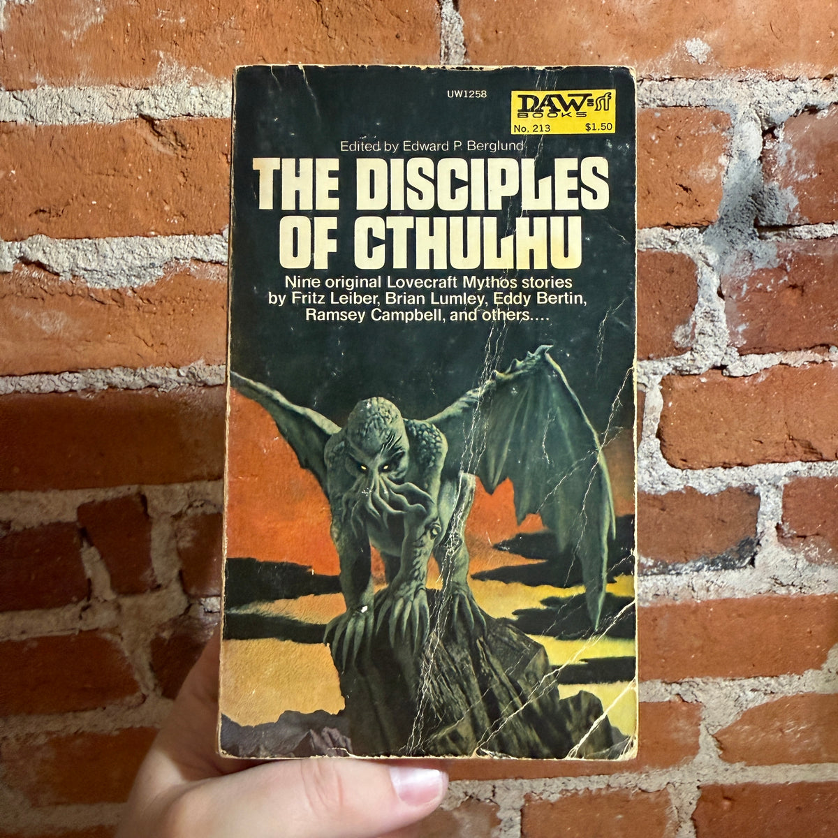 The Disciples of Cthulhu 洋書 The Disciples of Cthulhu - Edited by Edward P. Berglund - 1976 Daw