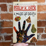 A Maze Of Death - Philip K. Dick - 1971 Paperback Library - Richard Powers Cover