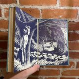 The Clue of the Leaning Chimney - Nancy Drew - Carolyn Keene - 1949 Grosset & Dunlap Hardback