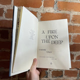 A Fire Upon the Deep - Vernor Vinge - 1992 Hardback - Rare Boris Vallejo Cover Hardback