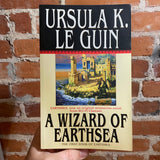 A Wizard of Earthsea - Ursula K. Le Guin - 2004 Bantam Books Trade Paperback - Les Edwards Cover