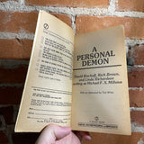 A Personal Demon - David Bischoff, Rich Brown, & Linda Richardson - 1985 1st Signet Books Paperback - Tom Hallman Cover