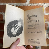 A Touch of Infinity - Howard Fast - 1974 Daw Books Paperback #124 - Charles Gross Cover