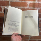 Holy Fire - Bruce Sterling - 1996 Bantam Books Hardback - Eric Dinyer Cover