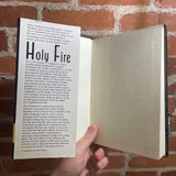 Holy Fire - Bruce Sterling - 1996 Bantam Books Hardback - Eric Dinyer Cover