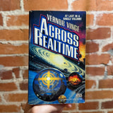 Across Realtime - Vernor Vinge - 1991 Baen Books Paperback - David Mattingly Cover