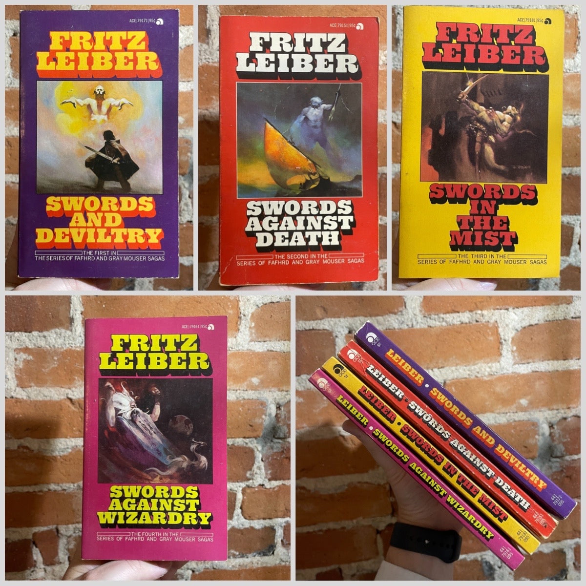 The Adventures of Fafhrd and the Gray Mouser #1-4 - Fritz Leiber