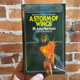 A Storm of Wings - M. John Harrison - 1982 Pocket Books Timescape Paperback - Michael Whelan Cover