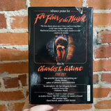 For Fear of the Night - Charles L. Grant - 1988 1st Tor Books Hardback - J.K. Potter Cover