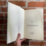 Transformation: The Breakthrough - Whitley Strieber - 1988 1st Ed. Beech Tree Books Hardback