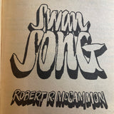 Swan Song - Robert R. McCammon - 1987 Pocket Books Paperback - Rowena Morrill Cover