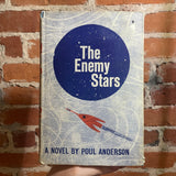 The Enemy Stars - Poul Anderson - 1958 BCE J. B. Lippincott Company Hardback - Eric Carle Cover - Gutter Code A23