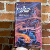 A Personal Demon - David Bischoff, Rich Brown, & Linda Richardson - 1985 1st Signet Books Paperback - Tom Hallman Cover