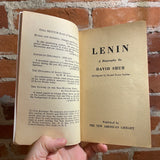 Lenin - Special Abridged Edition - David Shub - 1960 10th Mentor Books Paperback