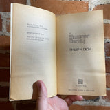 A Scanner Darkly - Philip K. Dick  1977 Del Ray Book vintage paperback - Carlos Ochagavia Cover