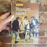 Treasure Island - Robert Louis Stevenson/Gulliver's Travels -Jonathon Swift (1963 Grosset and Dunlap Companion Library vintage hardback)