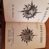 I Married Adventure - Osa Johnson (1940 First Edition, Sixth Impression zebra striped vintage Lippincott hardback)