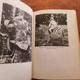 I Married Adventure - Osa Johnson (1940 First Edition, Sixth Impression zebra striped vintage Lippincott hardback)