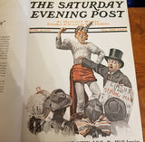 Norman Rockwell and the Saturday Evening Post, Vol 1 - Norman Rockwell, Flythe Starkey (1976 The Four S Productions hardcover)