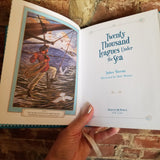 Twenty Thousand Leagues Under the Sea - Jules Verne 2012 Barnes & Noble Leatherbound Hardback