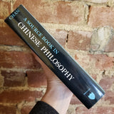 A Source Book in Chinese Philosophy - Wing-Tsit Chan 1973 Princeton University Press vintage paperback