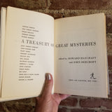 A Treasury of Great Mysteries, Volume 1 - Howard Haycraft 1957 Simon & Schuster vintage hardback