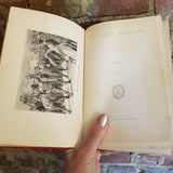 A Tramp Abroad Volume 1- Mark Twain 1907 Harper & Brothers vintage Illustrated hardback