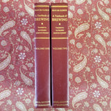 A Textbook of Brewing Vol 1 & 2- Jean De Clerck- Siebel Institute of Technology RARE hardbacks