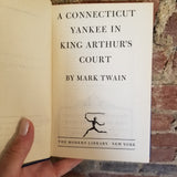 A Connecticut Yankee in King Arthur's Court - Mark Twain- 1917 Modern Library vintage HBDJ