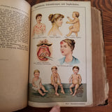 The Natural Method of Healing-Friedrich Eduard Bilz  (1890's) Rare Vintage German Hardback