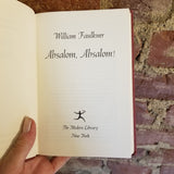 Absalom, Absalom! - William Faulkner 1964 The Modern Library vintage hardback