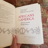 Africans in America: America's Journey through Slavery - Charles R. Johnson 1998 Harcourt, Brace & Co hardback