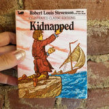 Kidnapped- Robert Louis Stevenson 1977 Moby Books Illustrated Classic Editions vintage PB