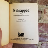 Kidnapped- Robert Louis Stevenson 1977 Moby Books Illustrated Classic Editions vintage PB