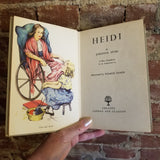 Heidi - Johanna Spyri 1954 Collins vintage hardback