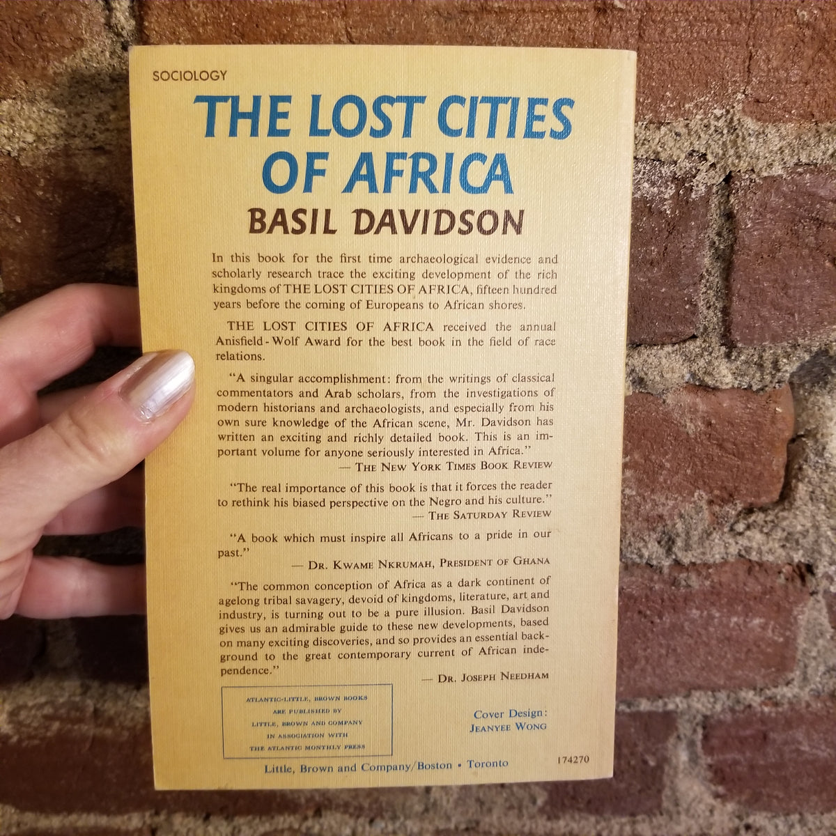 The Lost Cities of Africa Basil Davidson 1959 Little, Brown & Co vin