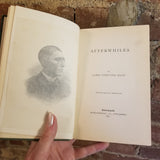 Afterwhiles - James Whitcomb Riley 1892 Bowen-Merrill Co vintage HB