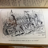 A Connecticut Yankee in King Arthur's Court - Mark Twain (Vintage 1917 Illustrated Hardcover Edition)