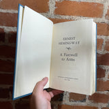 A Farewell to Arms - Ernest Hemingway - 1957 Charles Scribner's Sons Blue Shine vintage hardback