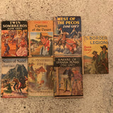 Zane Grey Lot of 9 Vintage Hardbacks with Dust Jackets (1910s - 1940s)
