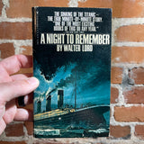 A Night To Remember - Walter Lord - 1977 Bantam Paperback - Titanic