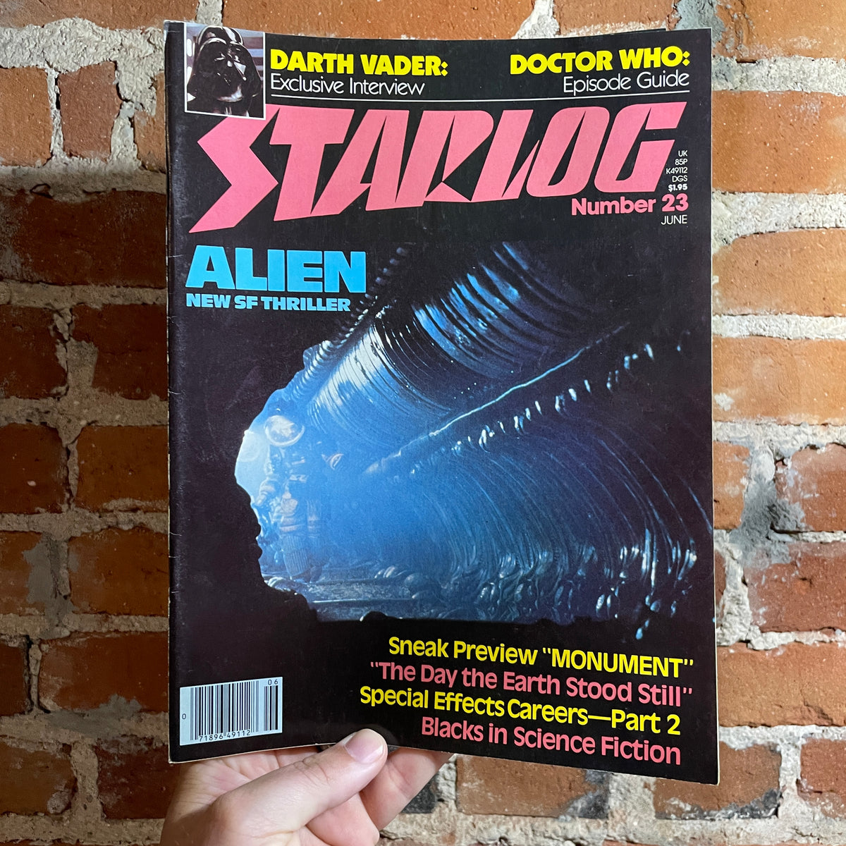 Starlog Magazine - Alien / Darth Vader Exclusive Interview - #23