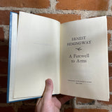 A Farewell to Arms - Ernest Hemingway - 1957 Charles Scribner's Sons Blue Shine hardback edition