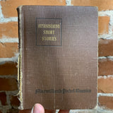 Representative Short Stories - Collected by Nine Hart & Edna M. Perry (1920 MacMillan Company Edition)