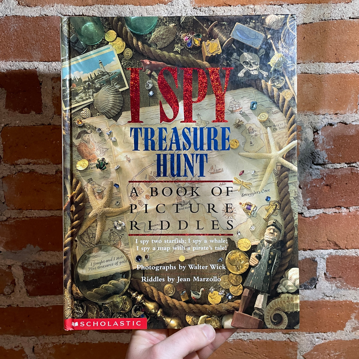 I Spy Treasure Hunt: A Book Of Picture Riddles By Jean Marzollo – Hardcover, 1999, Cartwheel Books