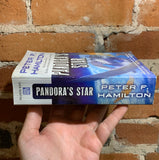 Pandora’s Star - Peter F. Hamilton - Paperback - John Harris Coverage