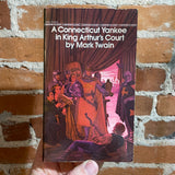 A Connecticut Yankee in King Arthur's Court - Mark Twain - 1981 Pocket Books Paperback