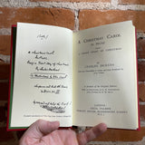 A Christmas Carol - Charles Dickens - 1922 Miller, Son, & Company Hardback