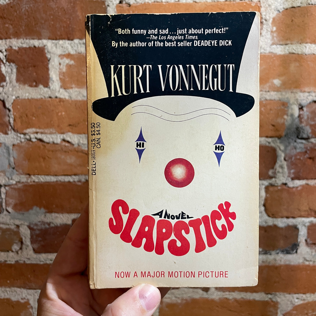 Slapstick - Kurt Vonnegut - 1984 Dell Books Paperback – Postmarked